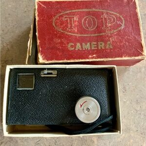 OP Black Vintage MINI Camera
